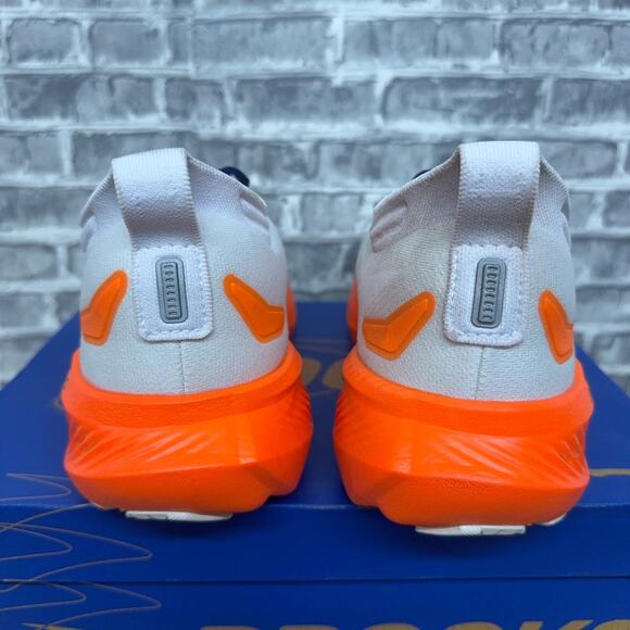 Brooks Glycerin 23 White Navy Orange Running 110476-1D-177 Mens Size 9.5 New main image 4
